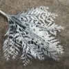 Nova Recomendação Cola Plástica Galho Longo Grama Crescente Salão de Casamento Teto Folha Crescente Pendurado na Parede Decoração de Casamento Flores Artificiais
