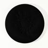 Fábrica de Boinas Tejidas de Mohair En Stock Circunferencia de Cabeza Grande Sombrero de Artista Venta al por Mayor Boina Melard Otoño e Invierno