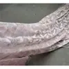 Bordado Exquisito Polvo Pluma Encaje Adorno Accesorios Primavera Verano Falda de Mujer Ropa Tela de Diseñador