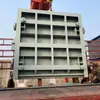 Fabricante de sistemas de portões de aço integrados, grande portão circular com incrustações de cobre e boa vedação de água bidirecional