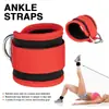 Fornecimento Direto da Fábrica Cinta de Treino de Força para Pernas com Argola D Capa Protetora para Tornozelo Fitness Elástica Suporte de Peso Anel de Pé Cobertura Equipamento de Proteção
