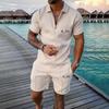 Europeu e Americano Comércio Exterior verão dos homens impressão digital 3D camisa polo terno transfronteiriço estação independente venda quente moda casual