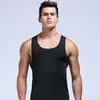 Fitness sem mangas Homens I-shaped Vest Ice Silk leve sem costura Sweat Vest Tight e coração Cool Base Shirt One-piece