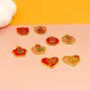 Corrente de Celular Rosa Retrô Material DIY Acessórios de Gotejamento de Óleo Pingente de Liga Joias Artesanais Pulseira Decoração de Bolsa