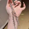 Pulseira de Cristal Natural com Contas Super Sete Ouro Negro, Novo Estilo Chinês Luxo Leve Pulseira Multicamadas Feita à Mão