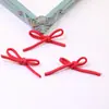 Color Caramelo Terciopelo Coreano Lazo Atado a Mano Producto Semi-Terminado DIY Pasador Hecho a Mano Cuerda para el Cabello Materiales para Joyería Accesorios