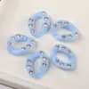Accesorios de Cadena de Pedrería Acrílica de Colores Dulces Hebilla Abierta Cadena para Bolsos Hechos a Mano DIY Correa para Teléfono Joyería al por Mayor