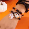 Conjunto de Pulseiras para Festa de Halloween Transfronteiriça Novo Castelo Abóbora Fantasma Chapéu de Gato Pulseira Fofa Engraçada para Mulheres