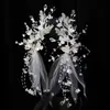 Tocados para el Día del Niño Li Yitong Ciervo Blanco Mismo Pasador Borla de Perla Aire de Hada Pasador Alas de Mariposa Tocados de Elfo