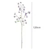 Decoración de Alto Nivel con Sauce de Nieve Artificial y Orquídea Phalaenopsis para Sala de Estar, Mesa de Comedor y Arreglos de Boda, Decoración de Arreglo de Flores Artificiales