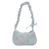 Bolso de axila para mujer 2024 Nuevo de moda Principios de otoño Lindo Fresa Bolso cuadrado pequeño Versátil Bolso de hombro Casual Bolso bandolera