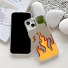 Comercio Exterior Más Vendido Marca de Moda Funda de Teléfono Llama Funda Espejo Graffiti Iphone17 Cubierta Protectora Agujero Grande Apple 16/15