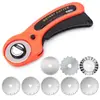 Cuchillo de Cortar Tela Cuchillo de Cortar Tela Cuchillo de Cortar Cuero Cuchillo de Cortar Papel Cuchillo Redondo para Papel Tapiz Cuchillo para Hob Dash Línea Curva Línea Ondulada Cuchillo para Arte