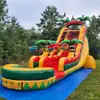 Resbaladilla inflable es un superventas, escalera inflable con alberca, parque infantil, resbaladilla acuática inflable, castillo inflable para exteriores