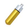 Aleación de Aluminio de Colores Arcoíris Supervivencia Impermeable Tanque Almacenamiento Impermeable Almacén Botella de Medicina Outdoor Edc Equipo de Salvamento Colgante para Llaves