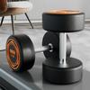 Haltere de Aço Puro Fitness Masculino Casa Ginásio Feminino 30kg Uma Peça Sólida Combinação de terno de halteres