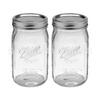 Amazon] Pote de Vidro Americano Mason Jar 1000ml Pote de Vidro Selado Grau Alimentício Garrafa Vazia Picles Mel Molho Enlatado Garrafa
