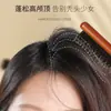 Cepillo de Cerdas de Jabalí, Peine de Dientes Finos, Peine Voluminizador para la Coronilla, Peine de Tres Filas, Peine de Dientes Finos, Peine Pequeño de Cola Puntiaguda para Cabello Rizado y Coletas