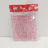 Adornos de carámbano acrílicos de colores con hilo, carámbanos simulados transfronterizos, decoraciones para árbol de Navidad, adornos navideños