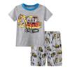 Conjunto de Shorts Infantil, Shorts Infantil, Conjunto de Roupa de Casa, Roupa Infantil Transfronteiriça
