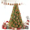 Adornos de Árbol de Navidad de Hombre de Jengibre de Madera Nuevos Transfronterizos Colgantes de Decoración Colorida Festiva para Hogar, Patio, Fiesta