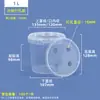 Balde de Embalagem de Grau Alimentício Personalizado de Fábrica com Alça Balde Transparente Selado Molho Chá com Leite Balde de Embalagem Balde de Plástico Espessado