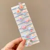 Ligas para el Cabello Lindas de Dibujos Animados para Niños, Bandas para el Cabello de Bebé que No Dañan el Cabello, Buena Elasticidad, Ligas para el Cabello de Bebé para Niñas, Anillos para el Cabello del Tamaño de un Pulgar, Accesorios para el Cabello