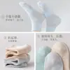 Calcetines de algodón puro para mujer, calcetines de malla fina transpirables para verano para mujer, calcetines de media caña resistentes al olor y absorbentes de sudor, venta al por mayor de calcetines Zhuzji