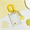 Funda de tarjeta tipo sandalia de verano transparente para tarjeta de estudiante, tarjeta de campus, bolsa para tarjeta de comida, pequeña y fresca, funda protectora para tarjeta de autobús, al por mayor, para colgar en el cuello