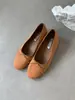 Zapatos de Baile Estilo Lazo Boca Baja Rojos de una Sola Capa para Mujer Nuevos Vintage Zapatos de Frijol Aumentadores de Altura Vintage Gamuza Zapatos de Leche
