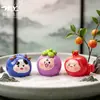 Micro Paisagem Criativa Desenho Animado Doze Signos do Zodíaco Frutas Miniaturas Decorações DIY Acessórios de Saquinho Surpresa Enfeites de Mesa