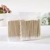 Cotonete de bambu dupla face multifuncional atacado grande descartável cotonete sanitário colher de ouvido cotonete removedor de maquiagem