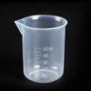 Stock Listo de Fábrica Vaso de Plástico Engrosado 500ml Taza Medidora de Plástico Taza Graduada de PP Utensilios para Hornear Vaso Medidor sin Asa