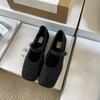 ¡Nunca! Zapatos Mary Jane para Mujer 2023 Nuevo Retro Punta Cuadrada Boca Baja Fondo Suave Vestir Estilo Francés de Noche Zapatos con Borlas