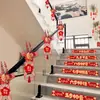 Colección Completa de Suministros de Boda para Hombres, Decoración Especial Rústica para Pasamanos de Escaleras, Set de Decoración para Habitación de Boda, Guirnalda para Barandilla