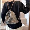 Mochila Estilo Coreano Moda Tendência Casual Bolsa Tote 2025 Nova Personalizada Grande Capacidade Comutador Ombro Transversal