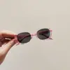 Gafas de Sol para Niños, Lujo Ligero, Gris Transparente, Ovaladas, Retro, Elegantes, Estilo Callejero, de Moda, Celebridad de Internet, Gafas de Sol Polarizadas Anti-UV