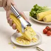 En Stock Acero Inoxidable Espesor 430 Herramienta Desgranadora de Maíz para Uso en Cocina Casera Pelador y Pelador de Maíz