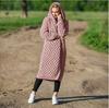 Suéter Largo de Punto con Capucha y Cremallera para Mujer, Color Sólido, Cálido, Nuevo para Otoño e Invierno 2025, Transfronterizo de Amazon