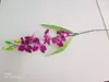 Simulación individual pequeña orquídea mesa de boda hogar flores artificiales fábrica de flores directo fotografía accesorios de flores