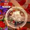 Luzes Decorativas de Natal Luzes Coloridas Luzes para Árvore de Natal Doméstica Luzes de LED para Ambiente Luzes com Ventosa Decoração de Varanda Interna Luzes Pendentes