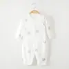 Mameluco para Bebé Ropa para Recién Nacidos Verano Delgado Transpirable Mameluco de Manga Larga para Niños y Niñas Ropa de Dormir con Aire Acondicionado Traje para Gatear