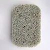 Fabricantes de tapetes para mesa de lavado suministran tapete de jabón de anillo de trefilado de alambre de PVC tapete para taza de lavado de baño estante absorbente para jabón tapete de jabón