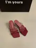 Sandalias pequeñas de verano estilo romano francés para exteriores, zapatos de tacón alto negros para combinar con faldas 2026