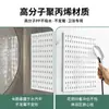 Tablero perforado sin taladro Botella personalizada de spray de limpieza para baño y fragancia Cepillo de mango largo Estante de almacenamiento para montaje en pared
