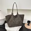 Nova Bolsa de Ombro Feminina 2025, Bolsa Tote Casual Simples Estilosa, Bolsa de Compras Grande, Bolsa de Viagem Versátil