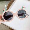 Óculos infantis brinquedos super fofos dos desenhos animados meninas óculos de sol personalizados óculos de sol do bebê óculos de sol guarda-sol proteção UV