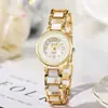 Reloj para Mujer Correa de Cerámica Moda Personalidad Tendencia Comercio Exterior Explosiones Pulsera Reloj de Pulsera de Cuarzo Sentido Avanzado Estilo Lujo Ligero