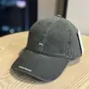 2026 Nueva Calle Bordado Simple de Letras Gorra de Béisbol Unisex Senli Primavera Casual Protección Solar Visera Curva Gorra Pico de Pato