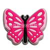Vendas Diretas da Fábrica Tamancos Série Borboleta Colorida Acessórios DIY Pvc Borracha Macia Flor de Sapato Fivela de Sapato Acessórios para Sapato Croc